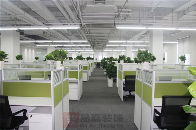 合肥360公司办公室装修实景图