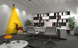 现代简约办公室装修设计成为新流行