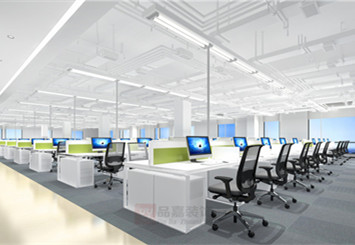北京软件公司-办公室装修效果图