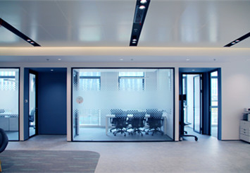 新能源汽车公司中国总部大楼三期-办公室装修实景图