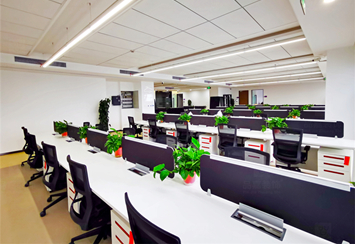 海康威视安徽业务中心-办公室装修实景图