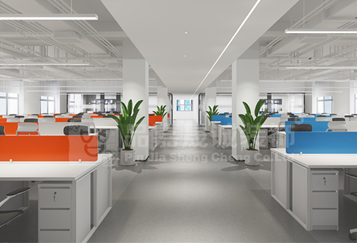 联新科技公司-办公室装修效果图